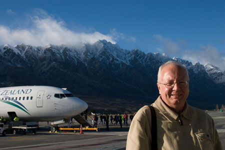 Jim Schwab in New Zealand